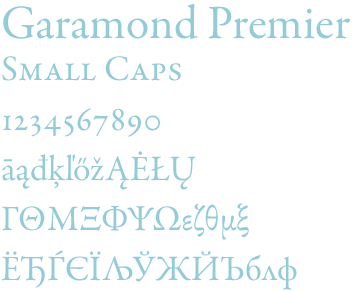 Garamond Premier