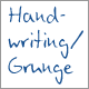 Handwriting- und Grunge-Schriften