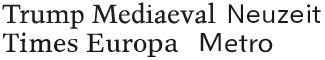 Linotype Office Alliance Fonts