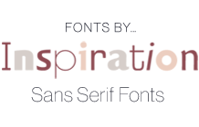 Fontes Sans Serif