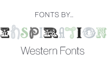 Western-Fonts