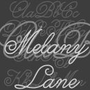 Melany Lane font family