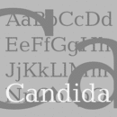 Candida® font family
