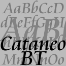 Cataneo BT font family