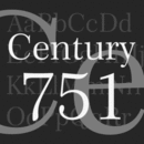 Century 751 font family