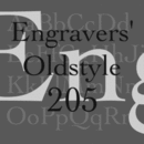 Engravers' Oldstyle 205™ famille de polices