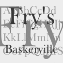 Fry's Baskerville font family