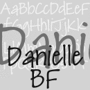 Danielle BF font family