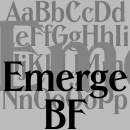 Emerge BF font family