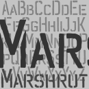 Marshrut Familia tipográfica