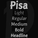 Linotype Pisa™ font family