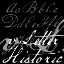 vLetter Historic font family