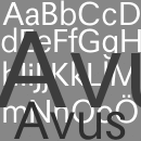 Avus Pro font family