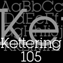 Kettering 105 font family