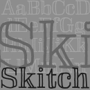 Skitch font family