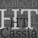 Cassia font family