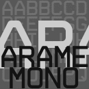 Arame Mono font family