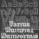 Varius Multiplex Multiformis font family