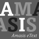 Amasis™ eText font family