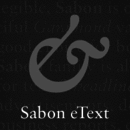 Sabon® eText Schriftfamilie