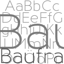 Baufra Familia tipográfica