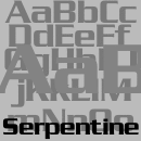 Serpentine™ font family
