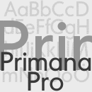 Primana Pro font family
