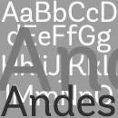 Andes font family
