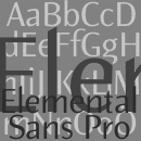 Elemental Sans Pro Familia tipográfica