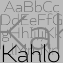 Kahlo font family