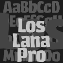Los Lana Pro Familia tipográfica
