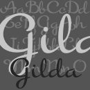 Gilda font family