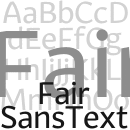 Fair Sans Text Familia tipográfica