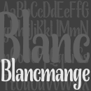 Blancmange Familia tipográfica