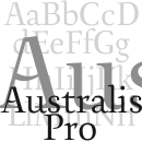 Australis Pro Schriftfamilie