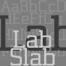 Lab Slab Pro font family
