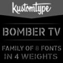 Bomber TV Schriftfamilie