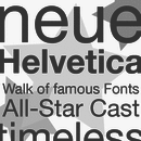 Neue Helvetica® font family