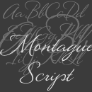 Montague Script Schriftfamilie