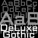 DeLuxe Gothic Schriftfamilie