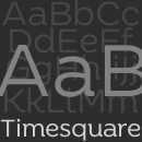 Timesquare Familia tipográfica