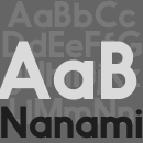 Nanami Familia tipográfica