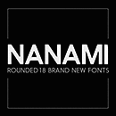 Nanami Rounded font family
