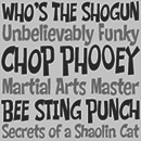 Chop Phooey Schriftfamilie