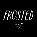 Frosted font family