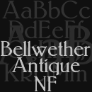 Bellwether Antique NF Schriftfamilie