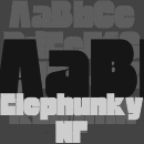 Elephunky NF font family