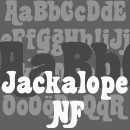 Jackalope NF Schriftfamilie