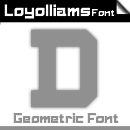 Loyolliams font family