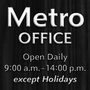 Metro® Office font family